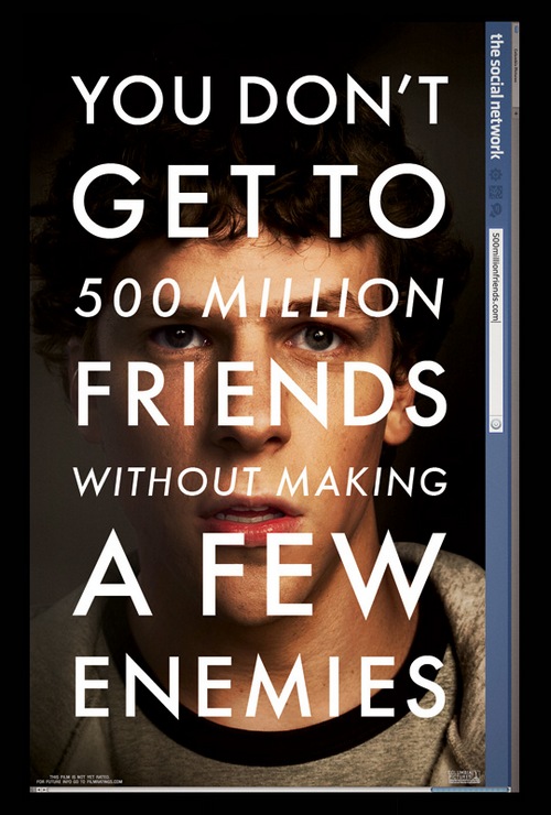 The Social Network teaser poster The Social Network teaser poster