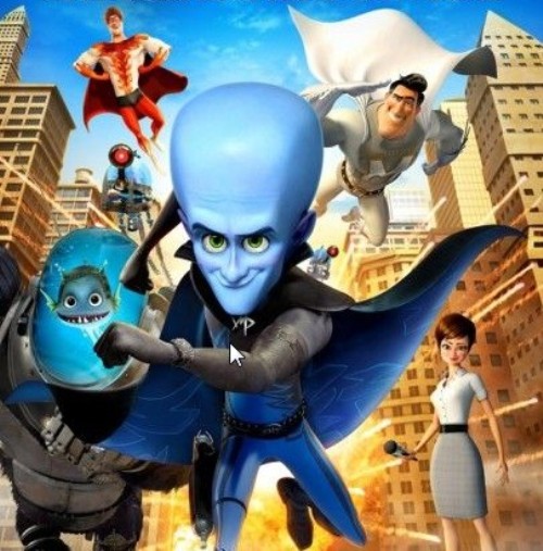 Megamind 3D poster