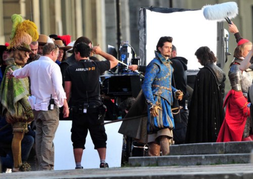 the three musketeers foto dal set (12)