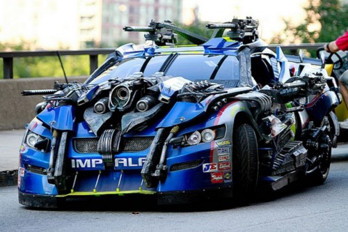 Transformers 3 foto dal set (3)