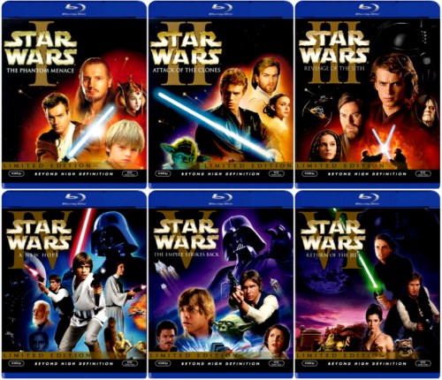 star wars in blu-ray
