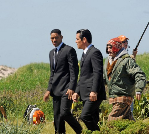 Men in Black 3 foto dal set; Harry Potter 7, Transformers 3 poster; Brave, Cosmopolis immagini (6)