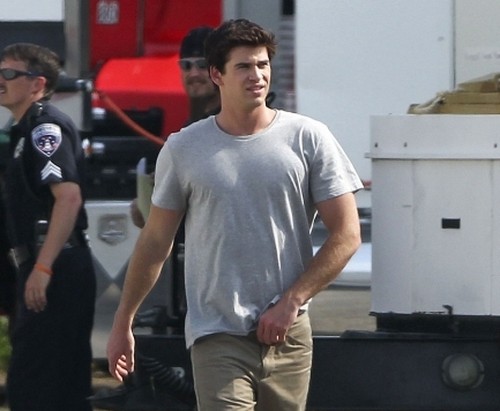 the hunger games foto e video dal set