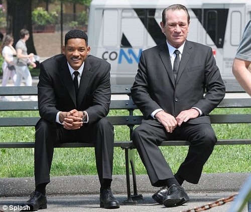 Men in Black 3 foto dal set; The Muppets immagini; Il gatto con gli stivali poster (4)
