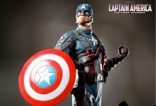 Captain America Il primo vendicatore, la statua di Chris Evans