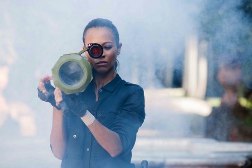 Zoe Saldana as "Cataleya" in Columbia Pictures' COLOMBIANA.