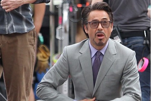 I Vendicatori, foto dal set con Robert Downey Jr. (5)