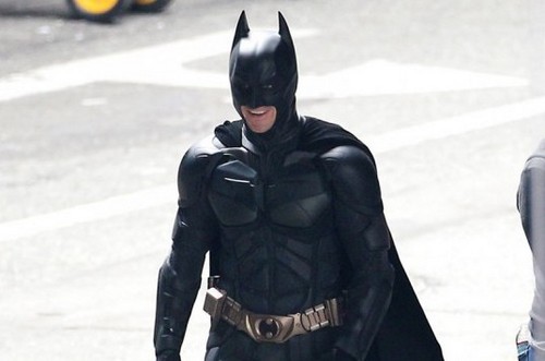 Il cavaliere oscuro Il ritorno, foto dal set con Batman e Catwoman (14)