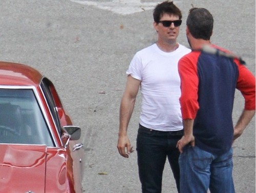One Shot, prime foto dal set con Tom cruise (6)