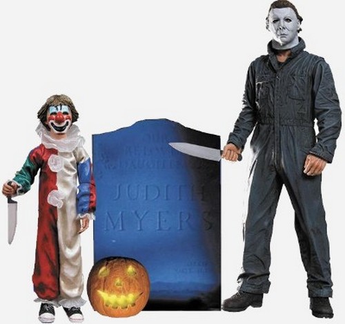 Halloween gadget 10 action figures horror
