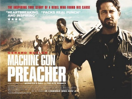 Machine Gun Preacher, poster con Gerard Butler (2)