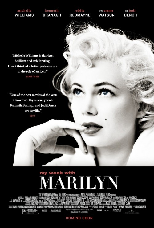 My Week with Marilyn, poster con Michelle Williams (2)