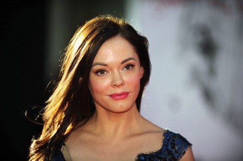 Actress Rose McGowan arrives at the TCM