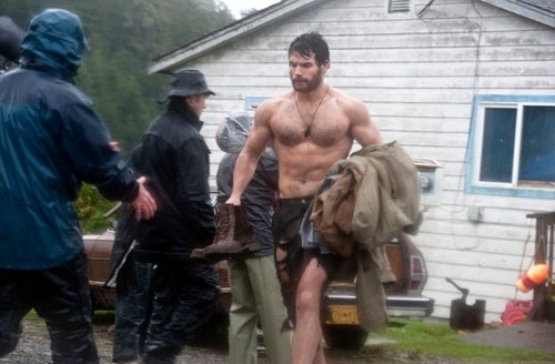 Superman Man of Steel, foto dal set con Henry Cavill (2)