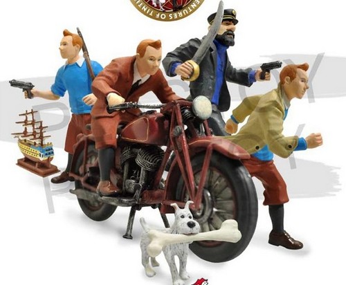 Le Avventure di Tintin, action figures e videogame