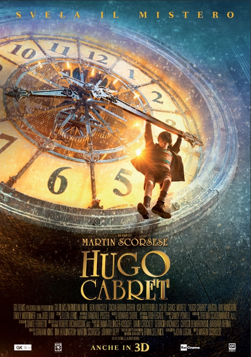 Hugo Cabret poster italiano