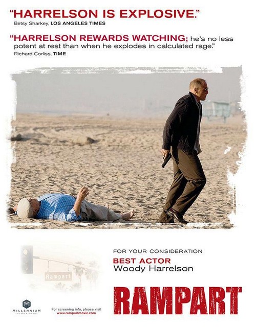 Rampart, 2 poster con Woody Harrelson