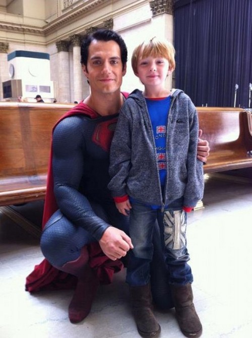 Superman Man of Steel, Savages, Lovelace foto dal set (3)