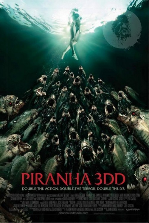 Piranha 3DD, A Little Bit Zombie, ATM, Red Lights poster horror (5)
