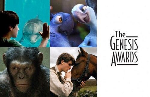 The Genesis Awards 2012, nomination in lizza L'incredibile storia di Winter il delfino e War Horse