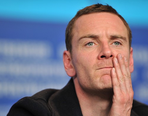 Irish-German actor Michael Fassbender gi