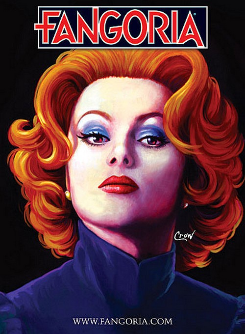 Dark Shadows, covert art e copertina di Fangoria (3)