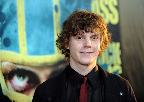 Actor Evan Peters arrives at the premier