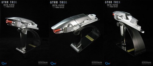 Star Trek 2009, replica placcata in metallo del phaser (7)