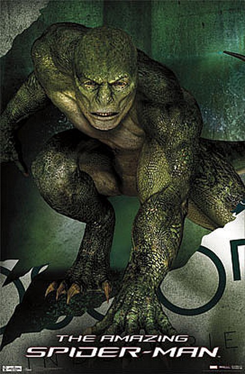 The Amazing Spider-Man, il poster di Lizard