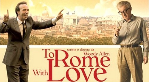 To Rome with Love, poster italiano del film di Woody Allen (2)