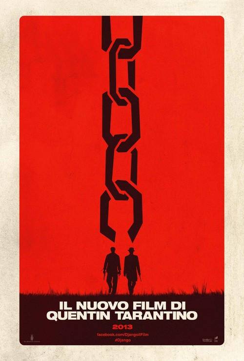 Django Unchained, teaser poster italiano (2)