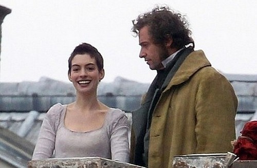 Les Miserables, foto dal set con Anne Hathaway e Hugh Jackman (7)