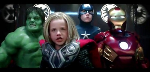 The Avengers, spot commerciale con i Baby Vendicatori