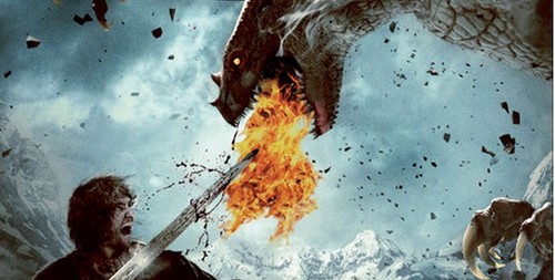 ge of the Dragons, poster del fantasy con Danny Glover