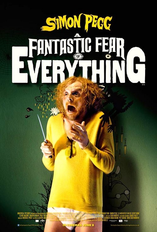 A Fantastic Fear of Everything, sinossi e poster con Simon Pegg