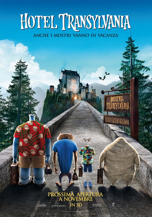 Hotel Transylvania, trailer italiano e poster