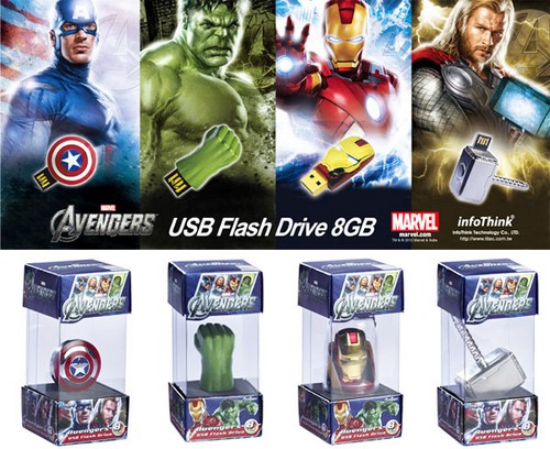The Avengers, i set di chiavette USB dei Vendicatori (10)