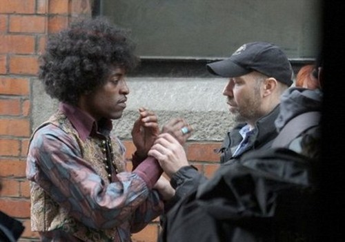 All is by my side, foto dal set André Benjamin è Jimi Hendrix (5)