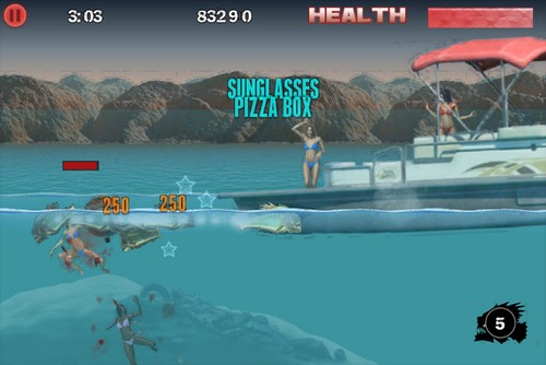 Piranha 3DD, disponibile il videogame per iOS a Android (5)