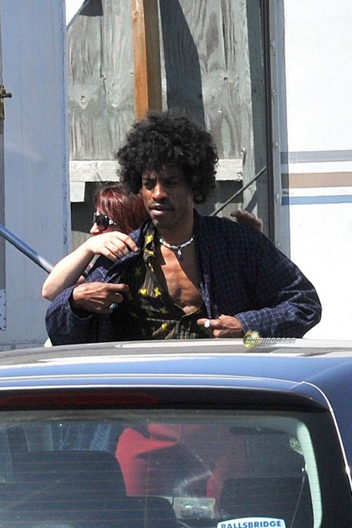 The End of the World, All is by my side, Lawless, Knight of Cups, Dead Men Down foto dal set (3)
