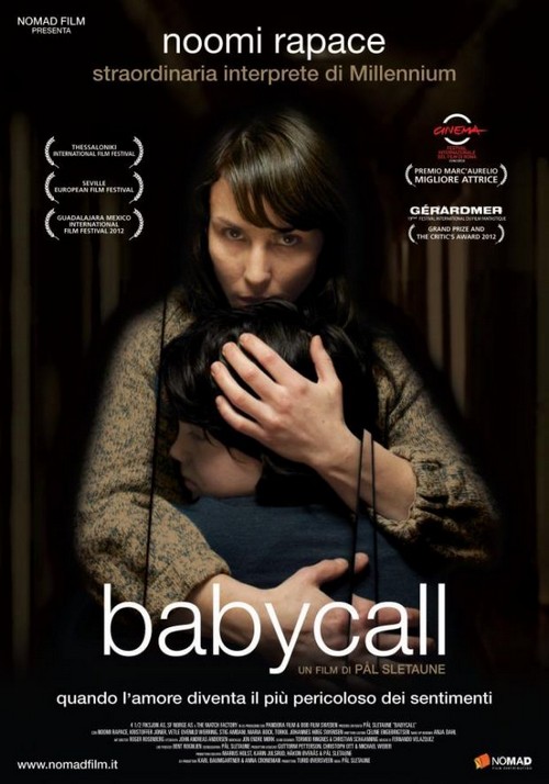 Babycall, il poster italiano del thriller-horror con Noomi Rapace
