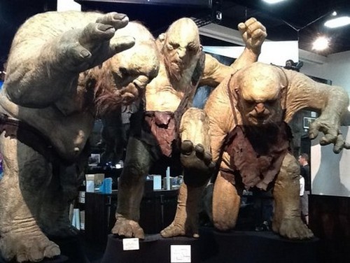 Comic-Con 2012, Lo Hobbit foto di Gollum e dei Troll