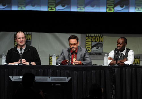 Marvel Studios "Iron Man 3" Panel - Comic-Con International 2012