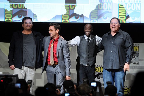 Marvel Studios "Iron Man 3" Panel - Comic-Con International 2012
