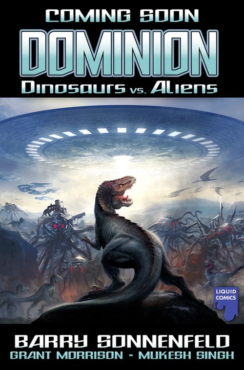 Dinosaurs vs Aliens, primo trailer per il motion comic di Barry Sonnenfeld (2)