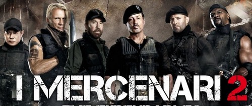 I Mercenari 2 poster italiano, nuovo sito ufficiale e app per iPhone e iPad
