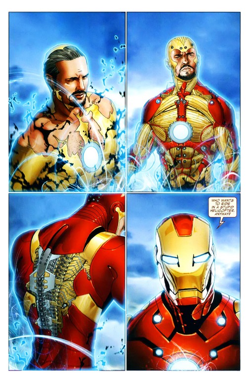 Iron Man 3, immagini della nuova armatura