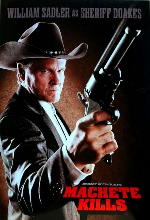 Machete Kills, video dal set e nuovo character poster con William Sadler