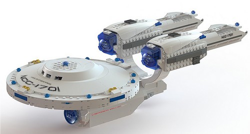 Star Trek, Comic-Con 2012 l'Enterprise LEGO del reboot di JJ Abrams (2)