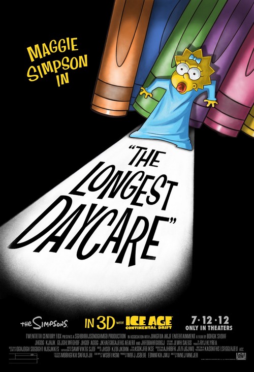 The Long Daycare, poster e teaser trailer del corto 3D dei Simpson (2)